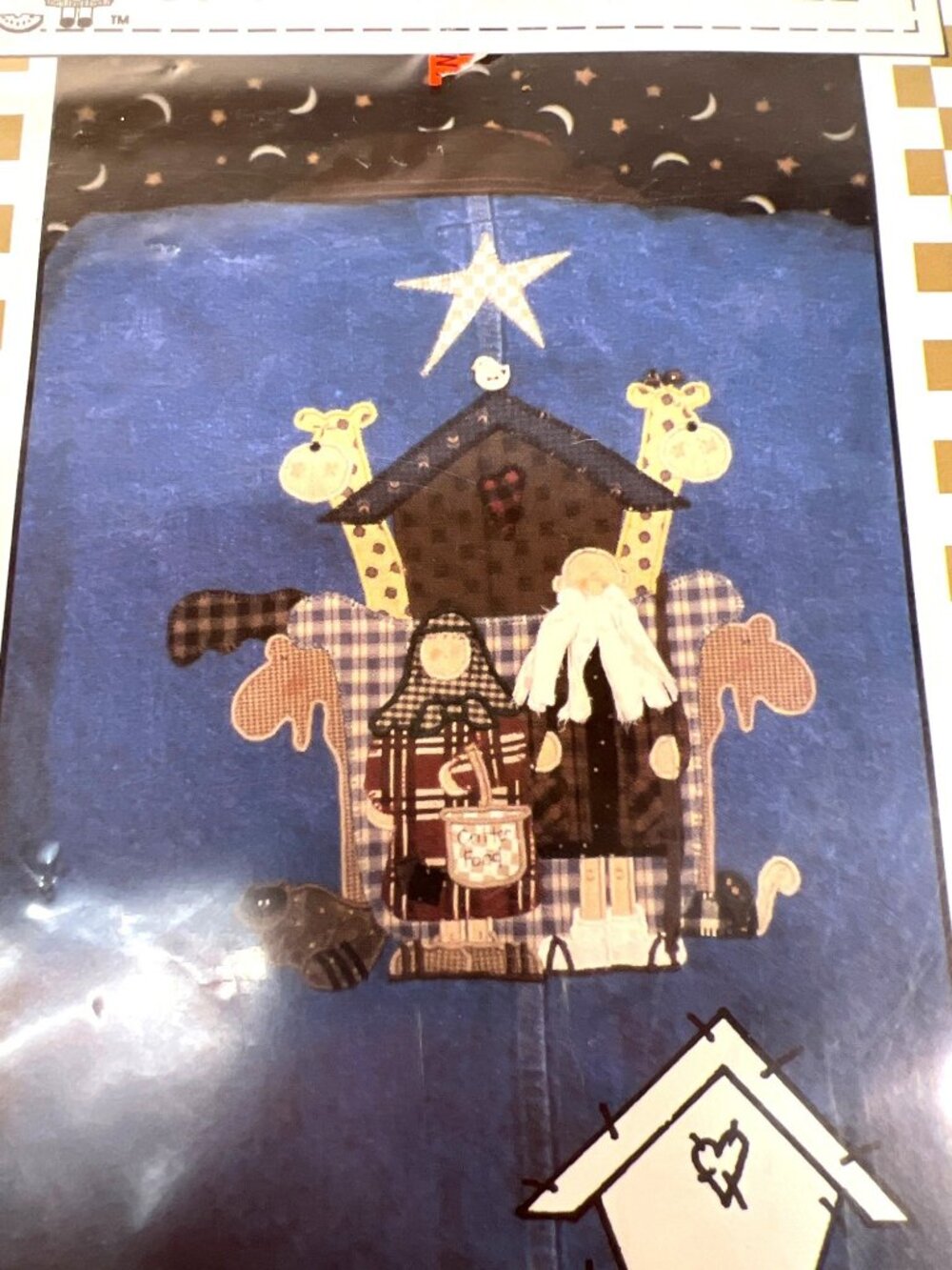 Noah The Mrs. & His Critters Applique Pattern By The Whole Country Caboodle 1996